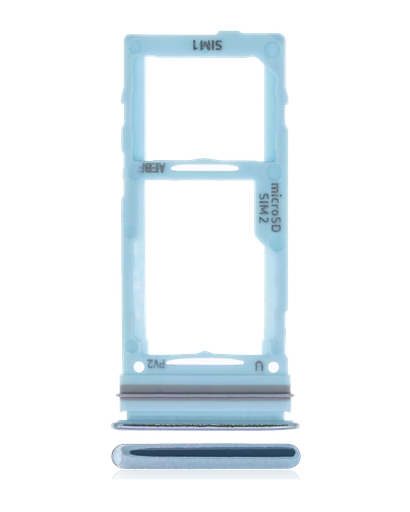 [SP-A725-DSCT-BL] Dual Sim Card Tray For Samsung Galaxy A72 (A725 / 2021) (Awesome Blue) (Premium)