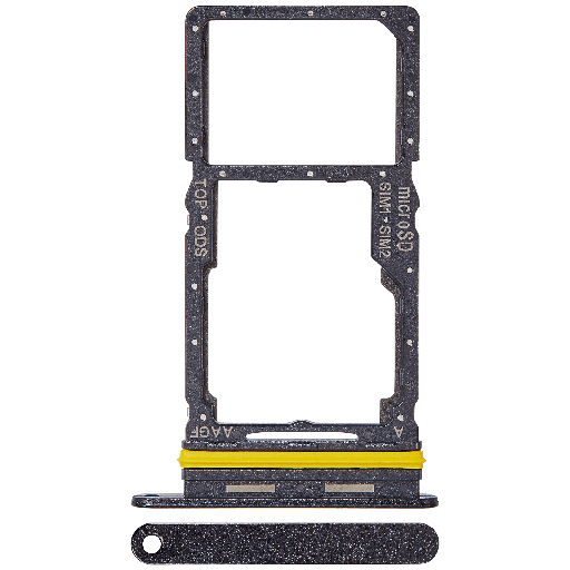 [SP-A176-DSCT-BK] Dual Sim Card Tray For Samsung Galaxy A17 5G (A176 / 2025) (Premium) (Black)
