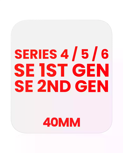 [SP-IW-SR6-40MM-OCA-10P] OCA For iWatch Series 4 / 5 / SE (1st / 2nd Gen) / Series 6 (40mm) (10 Pack) (Premium)