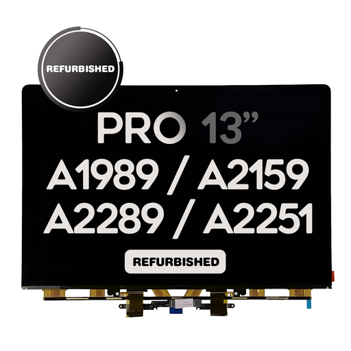 [LCD-MB-A2289-DO-OEM] LCD Display Only For MacBook Pro 13" A1989 / A2159 / A2289 / A2251 (2018-2020) - Refurbished