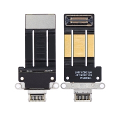 [SP-IPR129-6TH-CPFC-SLV] Charging Port Flex Cable For iPad Pro 11" 3rd Gen (2021) / Pro 11" 4th Gen (2022) / iPad Pro 12.9" 5th Gen (2021) / Pro 12.9" 6th Gen (2022) (Silver) (Premium)