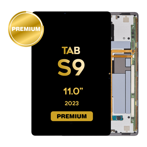 [LCD-TS9-BK] OLED Assembly without Frame for Galaxy Tab S9 11.0" (2023) (Premium)
