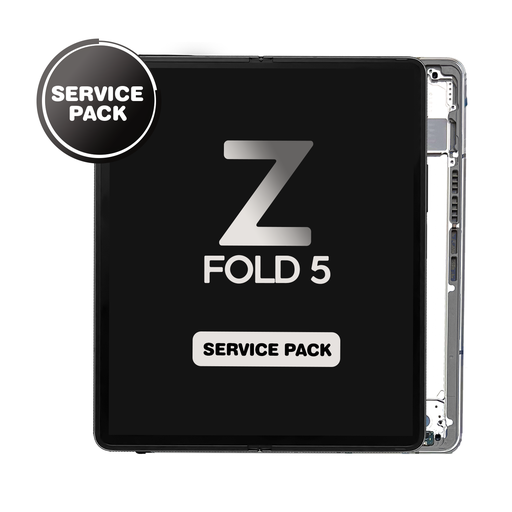 [LCD-ZFO5-WF-SP-GY] OLED Assembly (Inner) for Samsung Galaxy Z Fold 5 5G (F946) With Frame - Gray (Service Pack)
