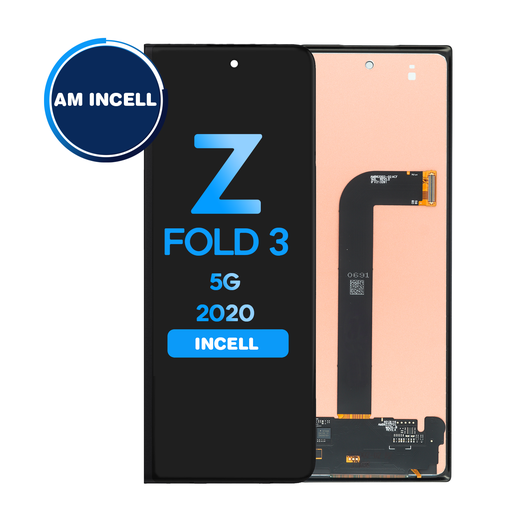 [LCD-ZFO3-OU-STD-BK] OLED Assembly (Outer) for Samsung Galaxy Z Fold 3 5G (F926) - Black (Aftermarket - Incell)