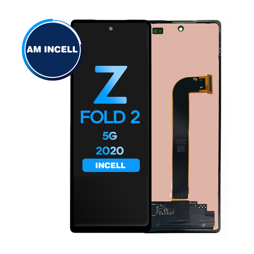 [LCD-ZFO2-OU-STD-BK] OLED Assembly (Outer) for Samsung Galaxy Z Fold 2 5G (F916) - Black (Aftermarket - Incell)