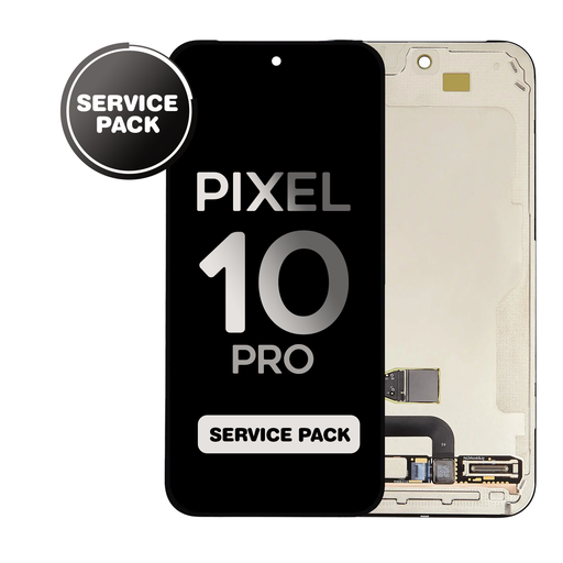 [LCD-GP10P-WF-SP-BK] OLED Assembly with Frame For Google Pixel 10 Pro (Black) (Service Pack)