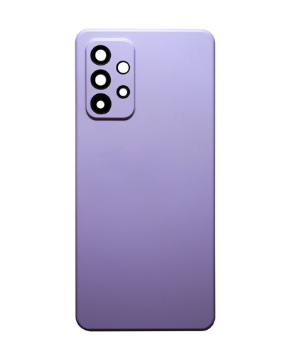 [SP-A526-BCVGWCLA-NO-VI] Back Cover Glass With Camera Lens And Adhesive For Samsung Galaxy A52 4G (A525 / 2021) / A52 5G (A526 / 2021) (No Logo) (Awesome Violet)