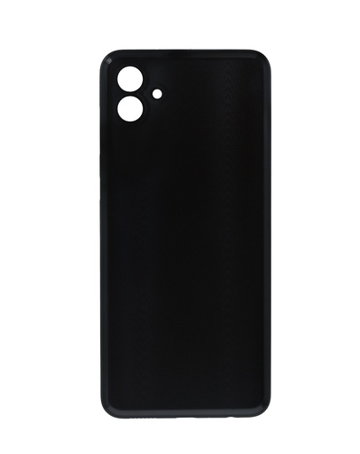 [SP-A045-BCVGWCLA-NO-BK] Back Cover Glass With Camera Lens And Adhesive For Samsung Galaxy A04 (A045 / 2022) (No Logo) (Black)