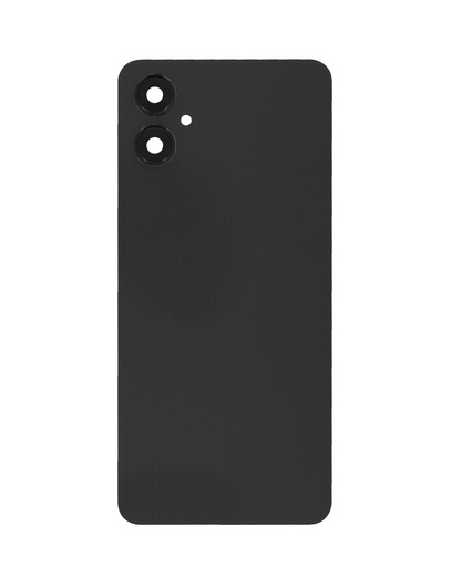 [SP-A066-BCVGWCLA-NO-BK] Back Cover Glass With Camera Lens And Adhesive For Samsung Galaxy A06 5G (A066 / 2025) (No Logo) (Black)