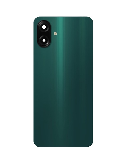 [SP-A076-BCVGWCLA-NO-GR] Back Cover Glass With Camera Lens And Adhesive For Samsung Galaxy A07 4G (A075 /2025) / A07 5G (A076 / 2025) (No Logo) (Dark Green)