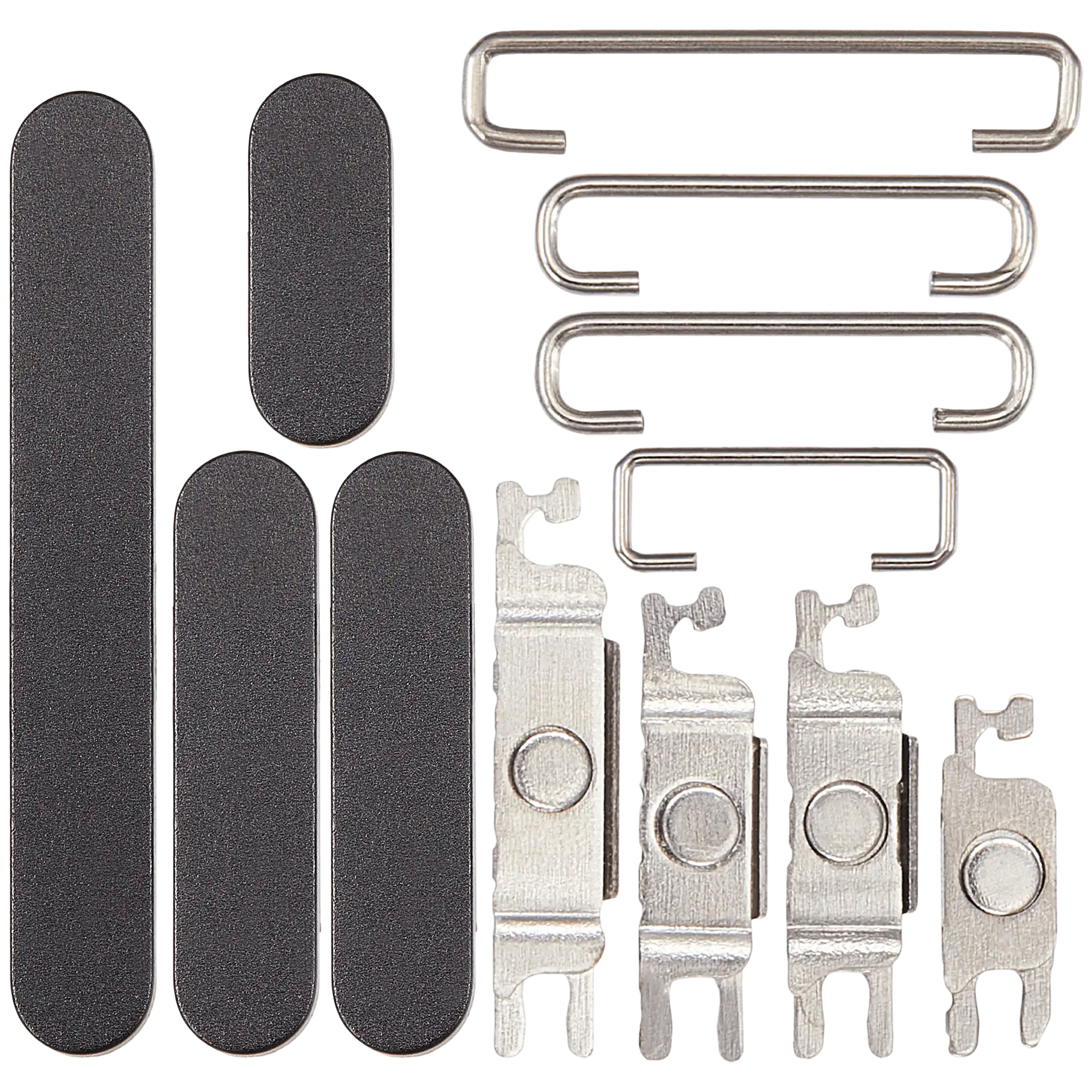 [SP-I17-HBPVS-BK] Hard Buttons (Power / Volume / Switch) For iPhone 17 (Black) (Premium)