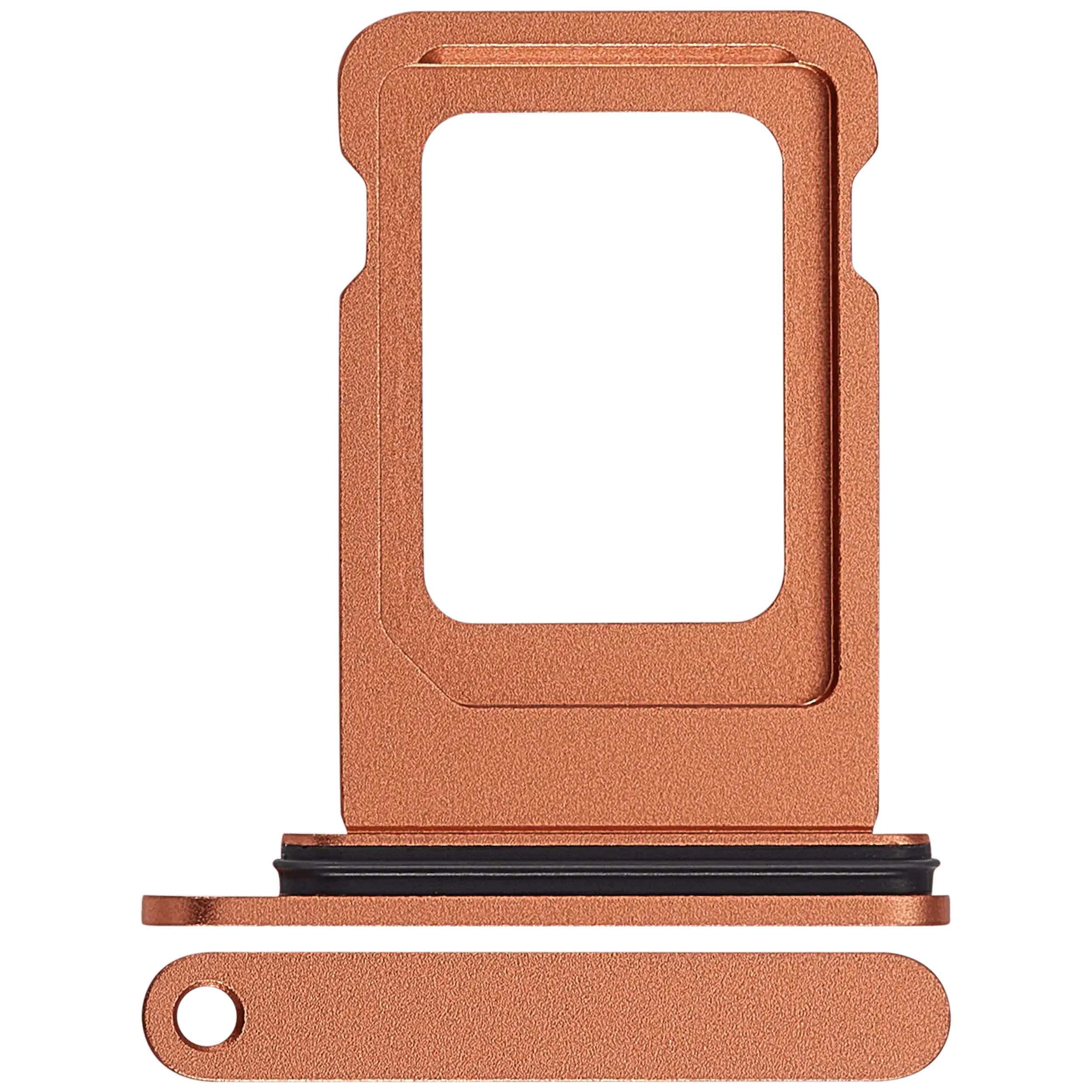 [SP-I17PM-SSCT-OR] Single Sim Card Tray For iPhone 17 Pro / 17 Pro Max (Cosmic Orange) (Premium)