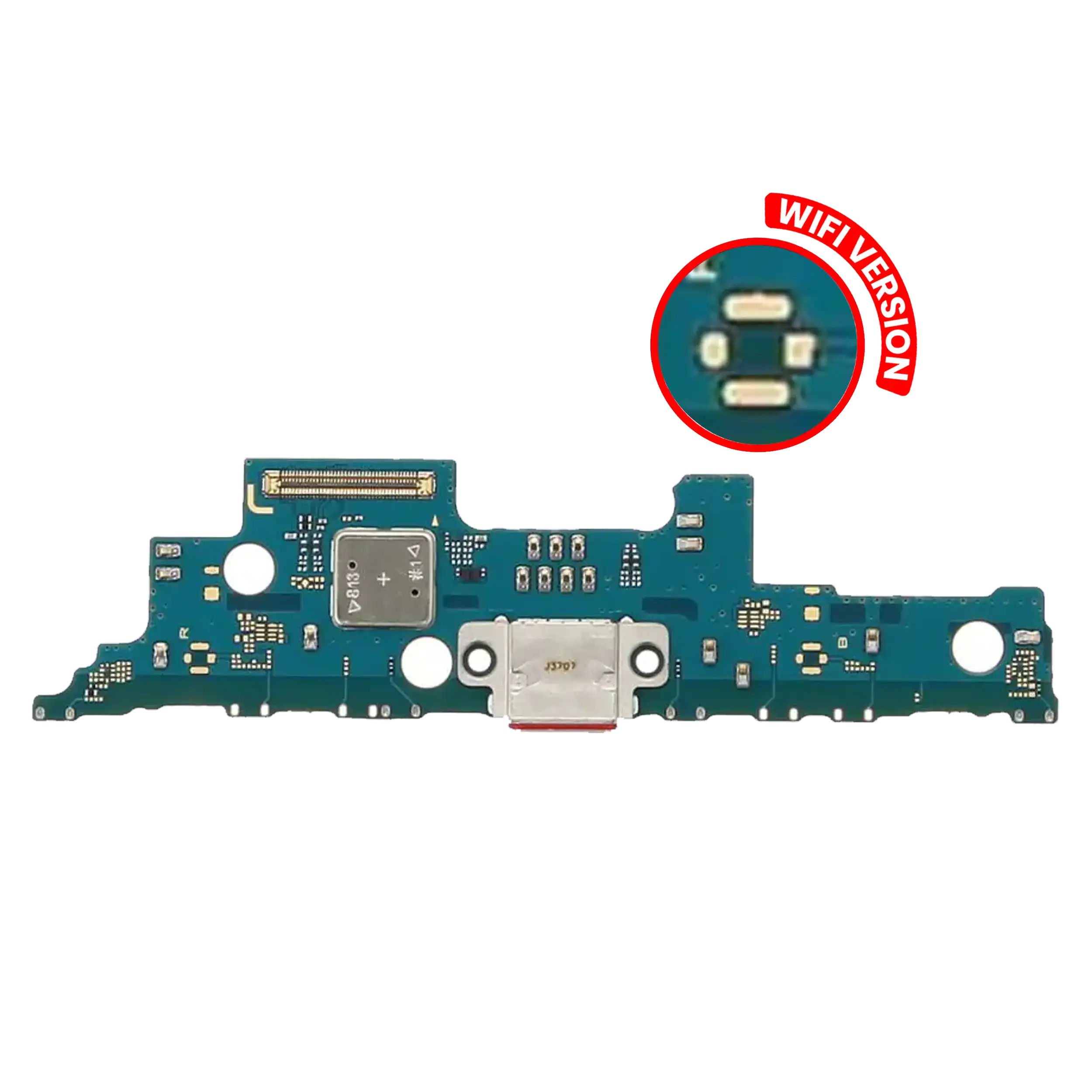 [SP-TS9-11-CPB-WIFI] Charging Port Board For Samsung Galaxy Tab S9 11.0" (X710) (2023) (Wifi Version) (Premium)