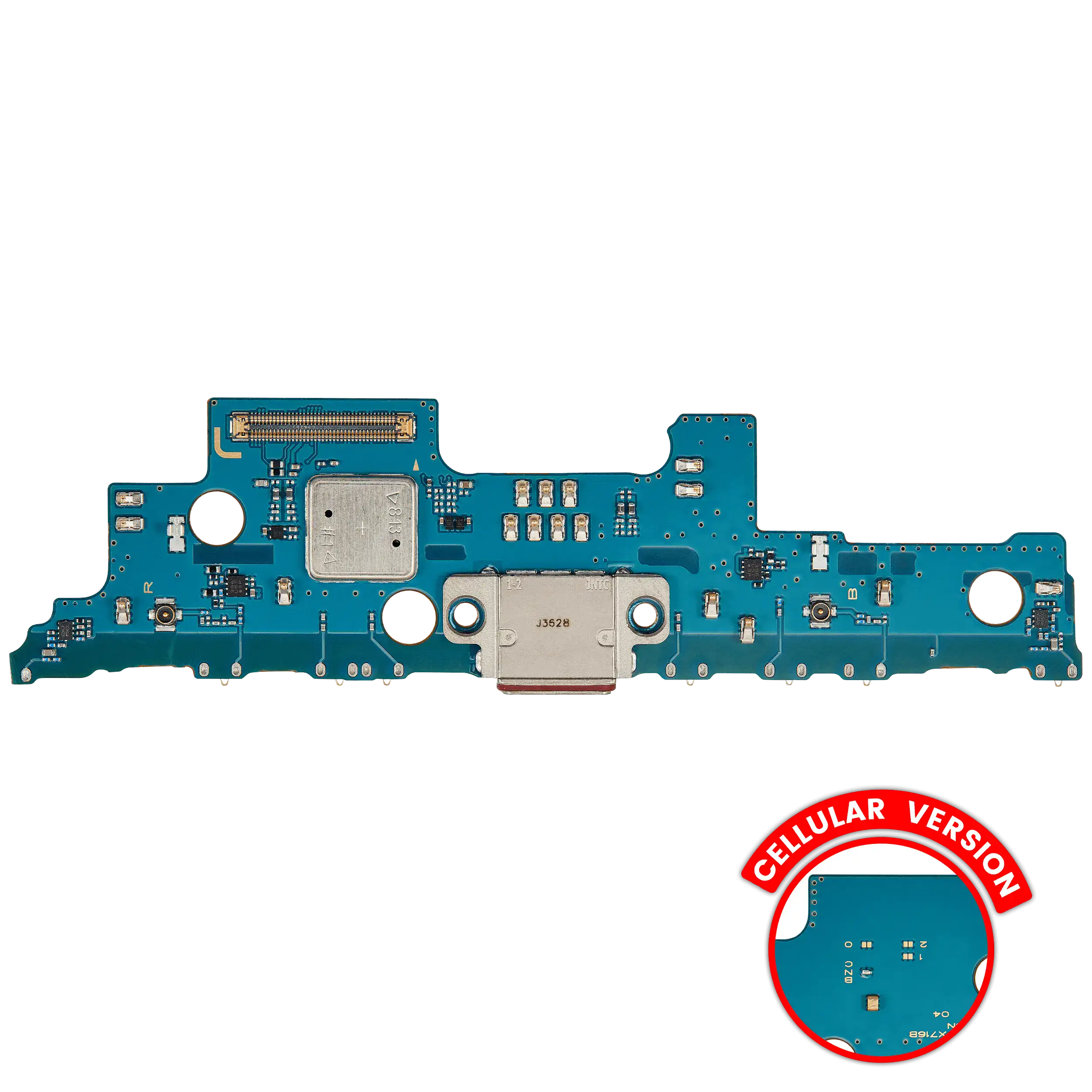 [SP-TS9-11-CPB-CELL] Charging Port Board For Samsung Galaxy Tab S9 11.0" (X716) (2023) (Cellular Version) (Premium)