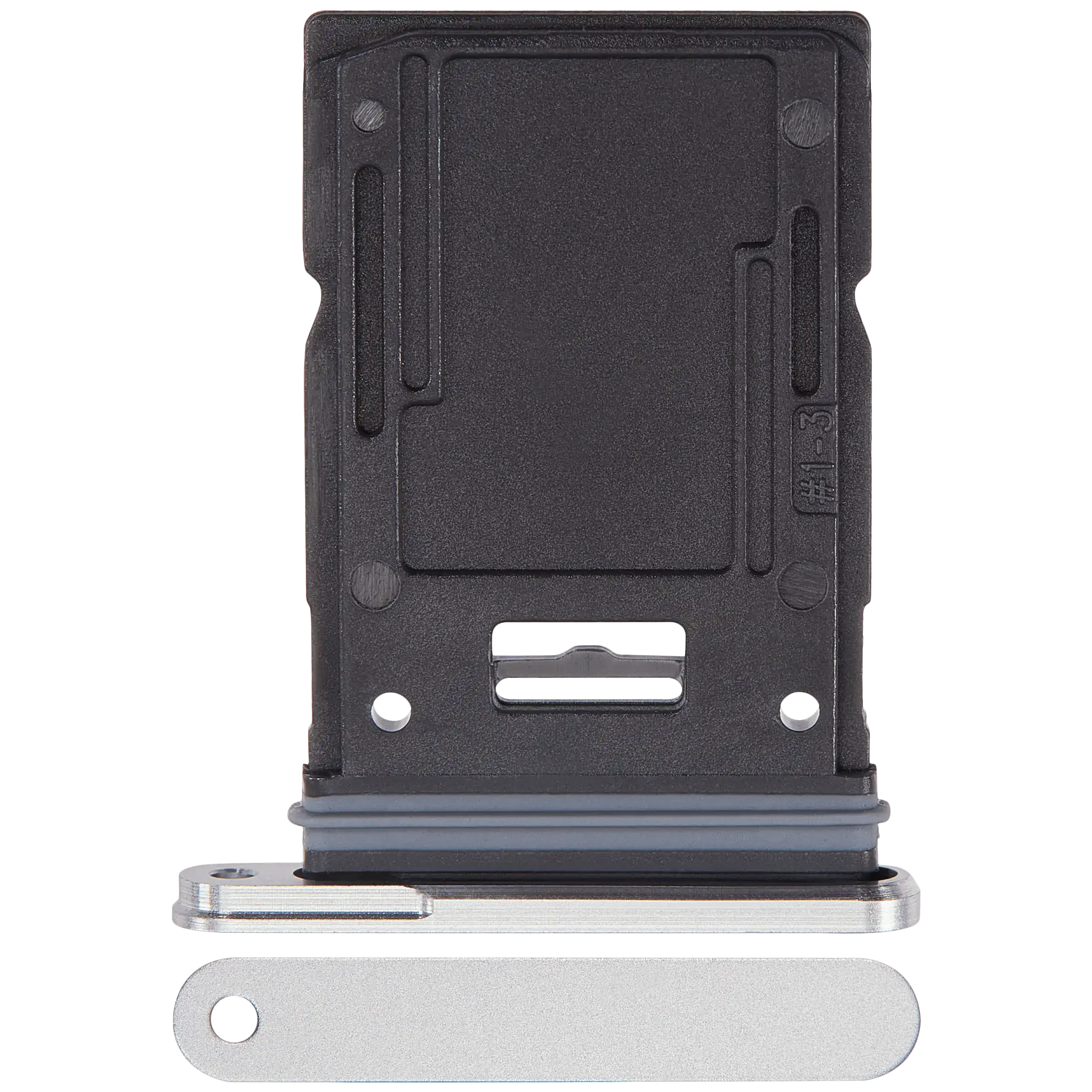 [SP-TS9U-MSDSCT-INT-GRP] Micro SD Sim Card Tray For Samsung Galaxy Tab S9 11.0" (X710 / X716B / 2023) / Tab S9 Plus 12.4" (X810 / X816B / 2023) / Tab S9 Ultra 14.6" (X910 / X916B / 2023) (International Version) (Graphite) (Premium)