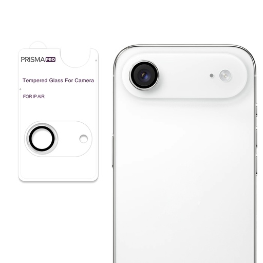 [PP-I17A-RCL-CL] Prisma Pro Shield - Ring Camera Lens w/HD Tempered Glass  for iPhone Air (Clear)