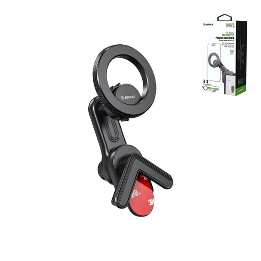 [ACE-EK3014-MR] Esoulk EK3014 Car Screen Magnetic Phone Holder For Tesla (Metal Ring)