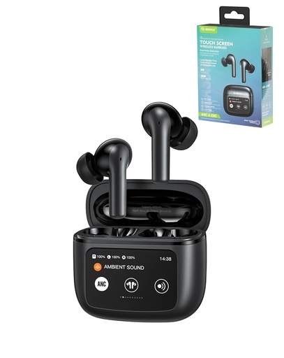 [ACE-EK5005-BK] Esoulk EK5005 Touch Screen ANC & ENC Wireless Earbuds (Black)