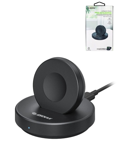 [ACE-EK6006-3W-BK] Esoulk EK6006 3W Smart Watch Magnetic Wireless Charging Stand (Black)