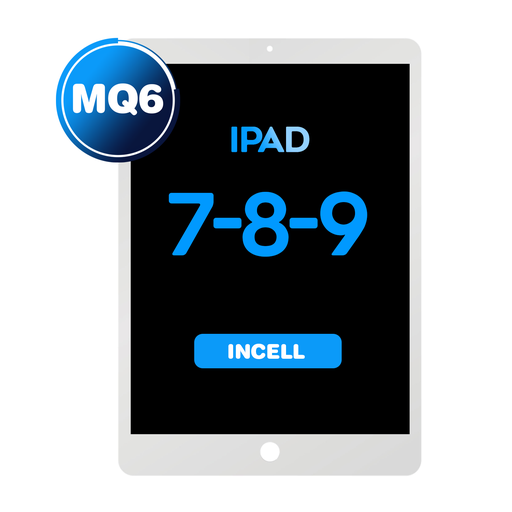 [DGT-IP9-STD-WH] Digitizer for iPad 7 / iPad 8 /iPad 9 (Without Home Button) (MQ6 / Aftermarket) - White