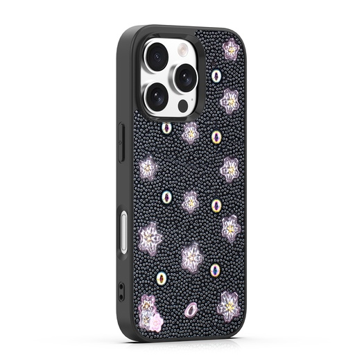 [CS-I14P-BBC-BK] BeadBlossom Case for iPhone 14 Pro - Black