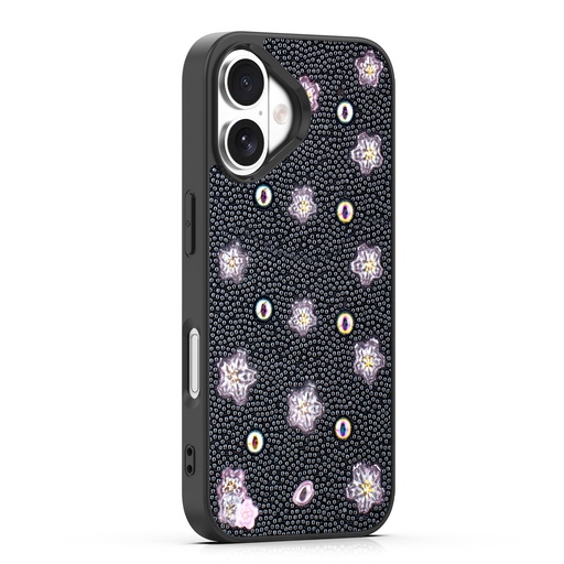 [CS-I17-BBC-BK] BeadBlossom Case for  iPhone 17 - Black