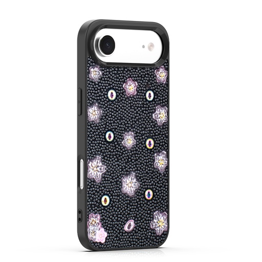 [CS-I17A-BBC-BK] BeadBlossom Case for  iPhone Air - Black