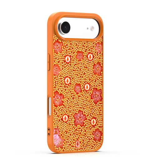 [CS-I17A-BBC-OR] BeadBlossom Case for  iPhone Air - Orange