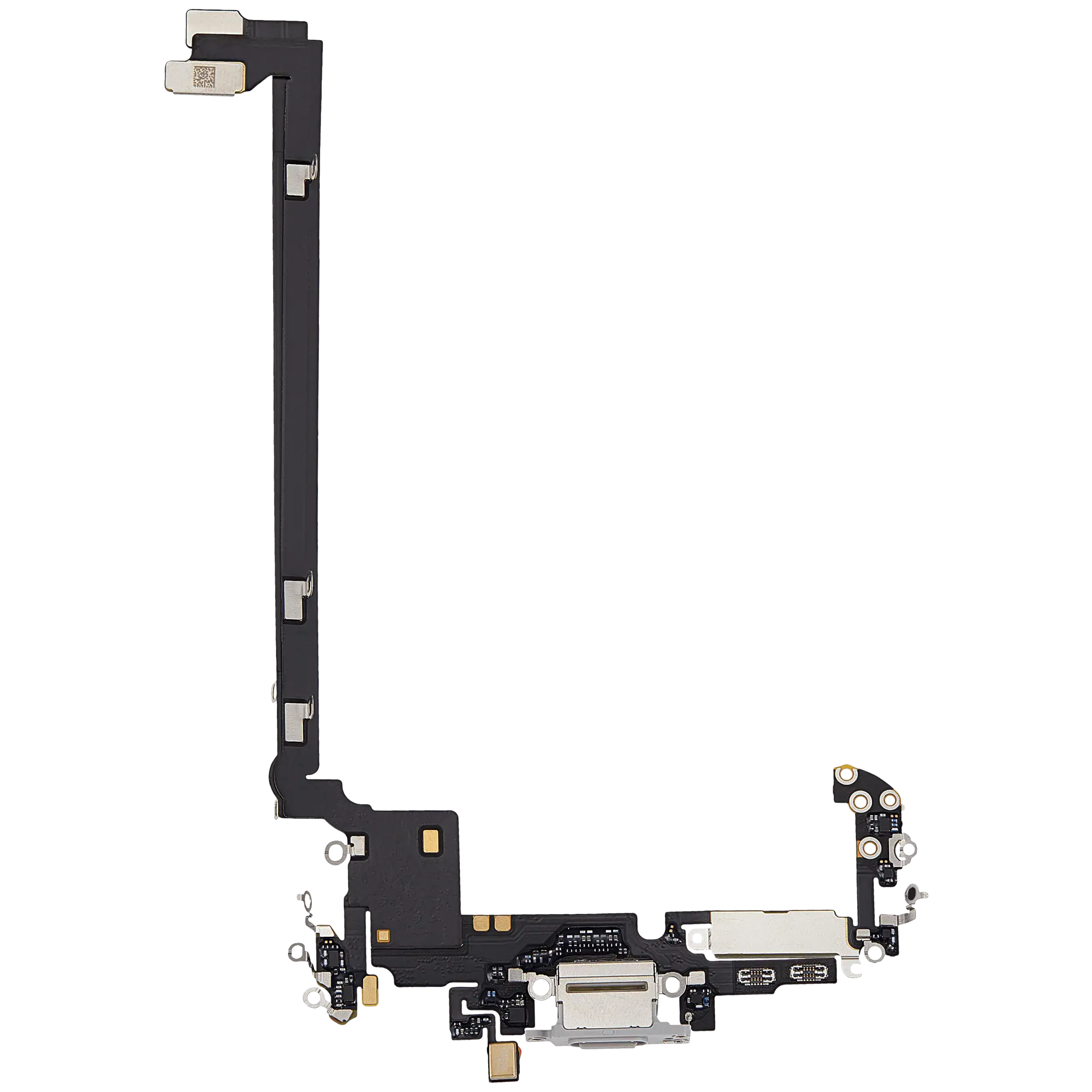 [SP-I17PM-CPFC-US-SLV] Charging Port Flex Cable For iPhone 17 Pro Max (Premium) (US Version) (Silver)