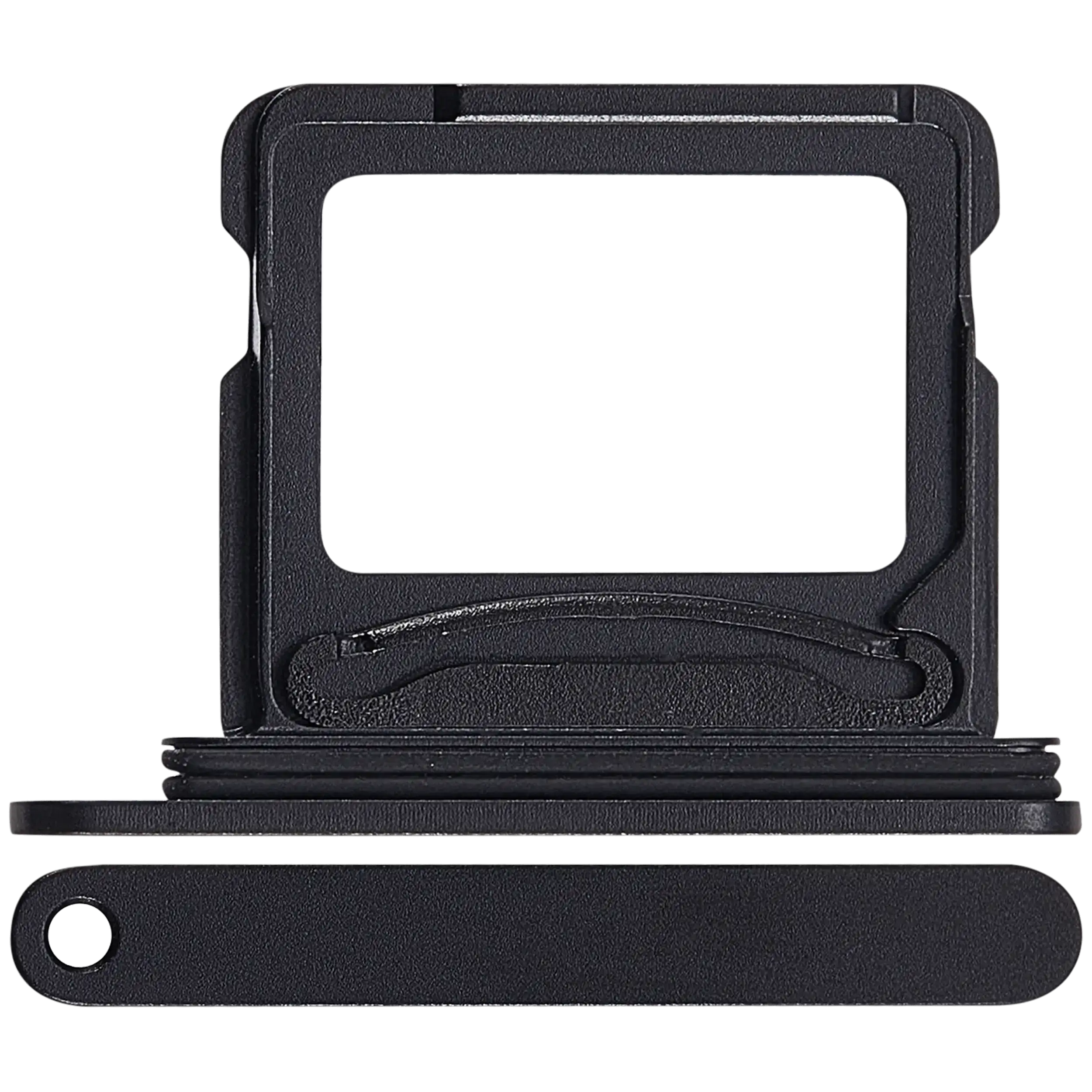 [SP-I17-DSCT-BK] Dual Sim Card Tray For iPhone 17 (Black) (Premium)