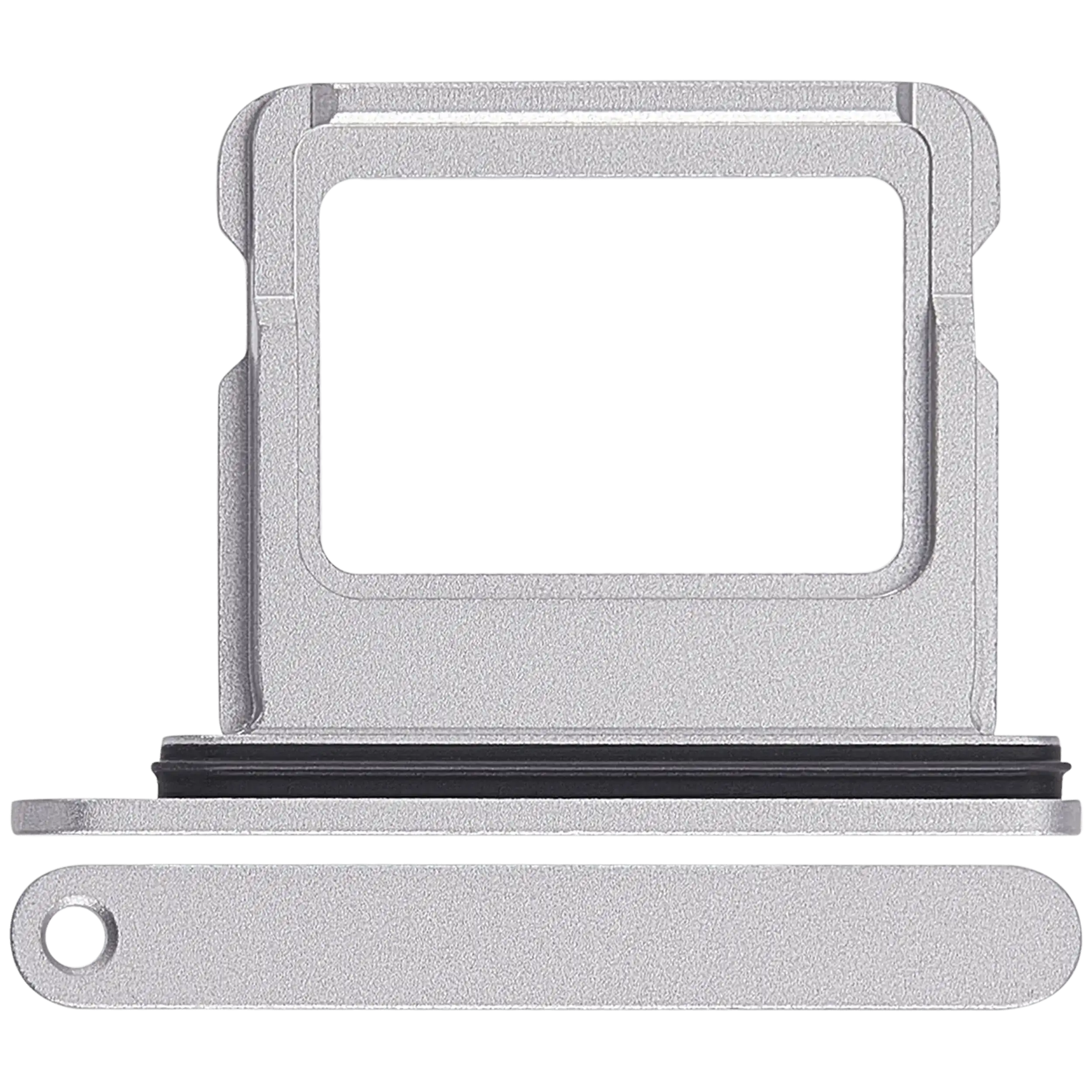 [SP-I17-SSCT-WH] Single Sim Card Tray For iPhone 17 (White) (Premium)