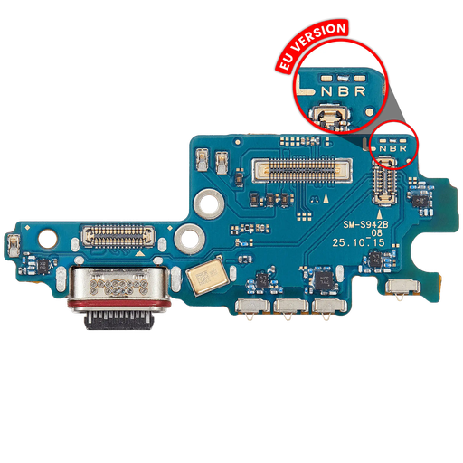 [SP-S26-CPBWSCR-INT] Charging Port Board With Sim Card Reader For Samsung Galaxy S26 (S942B) (International Version) (Premium)