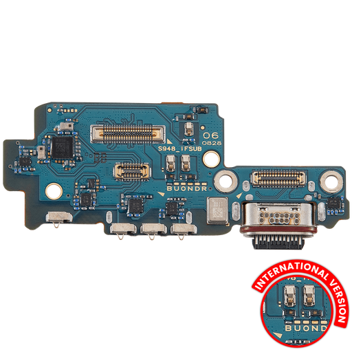 [SP-S26U-CPBWSCR-INT] Charging Port Board With Sim Card Reader For Samsung Galaxy S26 Ultra (S948B) (International Version) (Premium)
