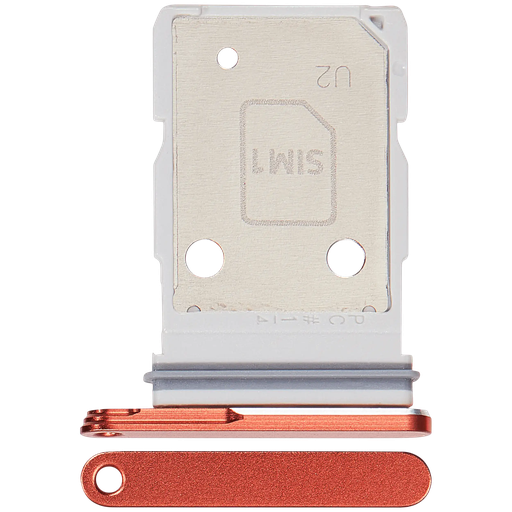 [SP-S26-DSCT-RD] Dual Sim Card Tray For Samsung Galaxy S26 (S942) (Red) (Premium)