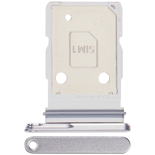 [SP-S26-DSCT-SLV] Dual Sim Card Tray For Samsung Galaxy S26 (S942) (Silver Shadow) (Premium)