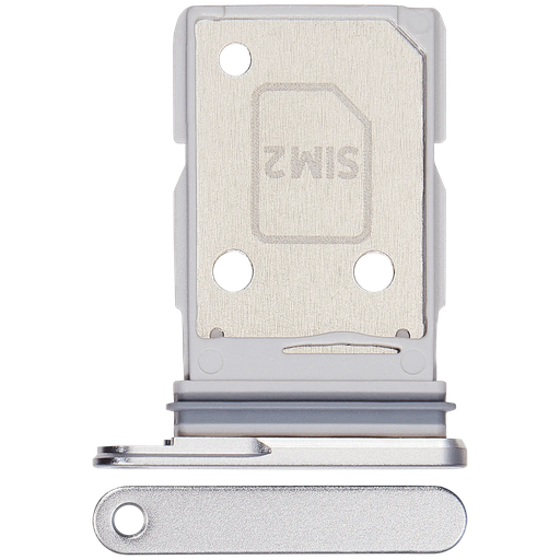 [SP-S26U-DSCT-WH] Dual Sim Card Tray For Samsung Galaxy S26 Ultra (S948) (White) (Premium)