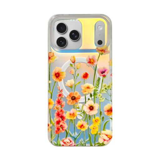 [CS-I17P-FSC-WM] Flora Shine Case with MagSafe for  iPhone 17 Pro - Wild Meadow