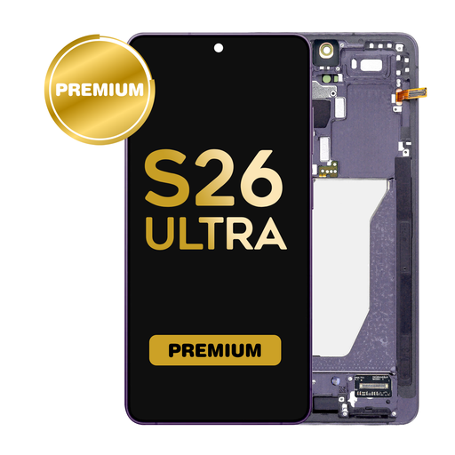 [LCD-S26U-WF-VLT] OLED Assembly for Samsung Galaxy S26 Ultra (S948) with Frame - Cobalt Violet (Premium)