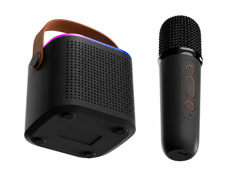 [EL-TT-DISCO-105-BK] RCA Disco-105 Bluetooth Speaker with Wireless Mic, Echo Effect & 1200 mAh Battery  (Black) 