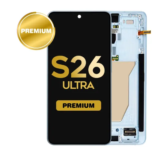 [LCD-S26U-WF-BL] OLED Assembly with Frame for Samsung Galaxy S26 Ultra (S948) - Sky Blue (Premium)
