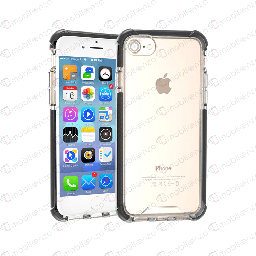 [CS-I7-HEC-BKE] Hard Elastic Clear Case  for iPhone 7/8 - Black Edge