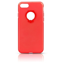 [CS-I7-MRN-RD] Metal Ring Case  for iPhone 7/8 - Red