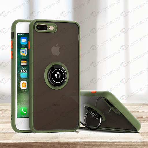 [CS-I7-MTR-AGR] Matte Ring Case  for iPhone 7/8 - Army