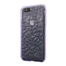 [CS-I7P-3CC-PU] 3D Crystal Case  for iPhone 7/8 Plus - Purple