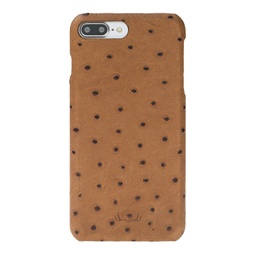 [CS-I7P-BUJ-OS-CA] BNT Ultimate Jacket Ostrich for iPhone 7/8 Plus - Camel