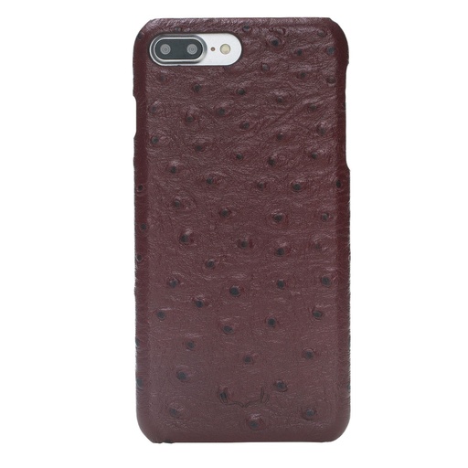 [CS-I7P-BUJOS-RD] BNT Ultimate Jacket Ostrich for iPhone 7/8 Plus - Red