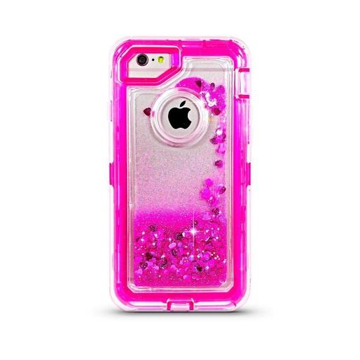 [CS-I7P-LP-HPN] Liquid Protector Case  for iPhone 7/8 Plus - Hot Pink