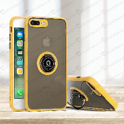 [CS-I7P-MTR-YL] Matte Ring Case  for iPhone 7/8 Plus - Yellow