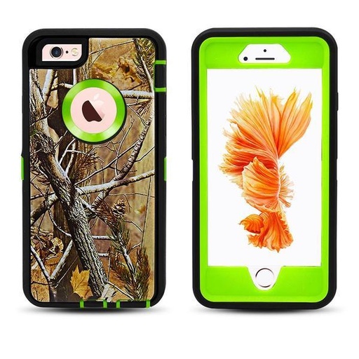 [CS-I7P-OBD-CGR] DualPro Protector Case  for iPhone 7/8 Plus - Camouflage Green