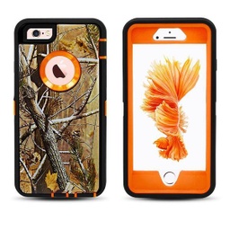 [CS-I7P-OBD-CAMOR] DualPro Protector Case  for iPhone 7/8 Plus - Camouflage Orange